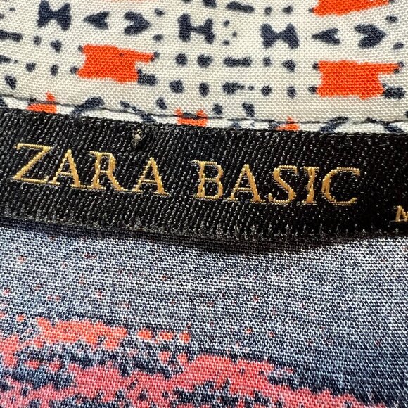 ✌️Zara Boho Paisley Tunic Dress: Eclectic Elegance with a 70's Vibe Size S - Picture 11 of 15